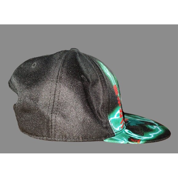 My Hero Academia Deku Lightning Snapback Hat - Picture 2 of 8